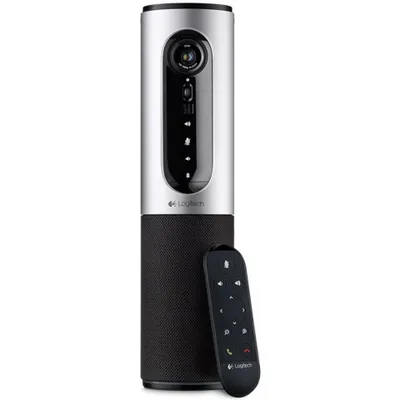 Produktbild von Logitech 960-001034, Gruppen-Videokonferenzsystem, Full HD, 90°, 4x, Grau