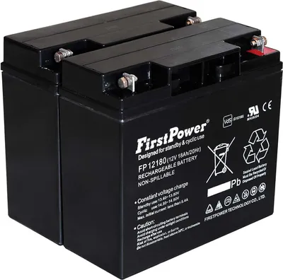 Image de Batterie gel-plomb FirstPower pour USV APC RBC 7 12V 18Ah VdS