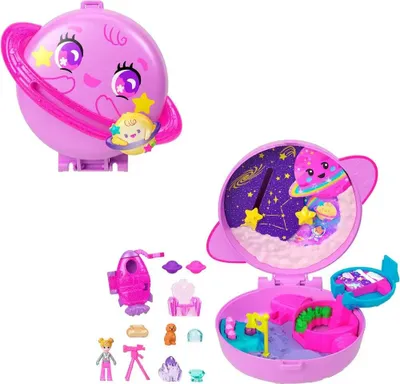 Obrázok produktu pre Polly Pocket JCB18, Akčný / Dobrodružný, 4 rok / roky, Viacfarebný, Plast