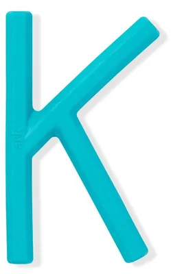 Image de Ark Therapeutics - Jouet à mâcher en forme de lettre K - Jouet sensoriel à mâcher