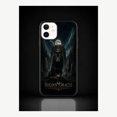 Obrázok produktu pre Puzdro na iPhone 12 / 12 Pro, ochranné puzdro s motívom kráka – značka LUNØIR