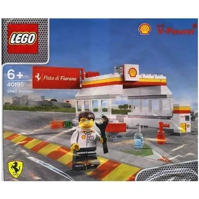 Immagine prodotto di LEGO® Shell V-Power Collection Stazione di servizio Shell, 40195