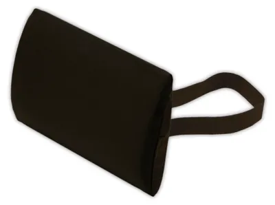 Produktbild von THERALINE Lordosekissen Lendenkissen mit Bezug Köper Schwarz
