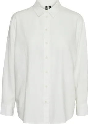 Produktbild von VERO MODA Hemd Basic Rundhals Bluse Größe: XL