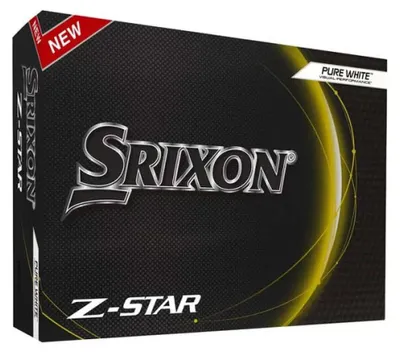 Image de Srixon Z-Star 9 Pure White Standard Offer 12 Balles de Golf