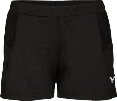 Produktbild von Damen Kurze Schwarze Kunststoffhosen Modell R-04200 C 200163