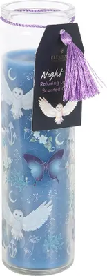 Produktbild von Something Different - Rohr Kerze "Night Owl", Lavendel SD6639 (Einheitsgröße) (Lavendel/Transparent)