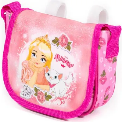 Produktbild von Haberland Kindertasche Princess Pink-Rosa - praktische Kinder-Fahrradtasche m...