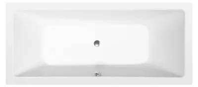 Produktbild von Polysan KRYSTA Rechteckwanne 180x80x39cm, weiß matt