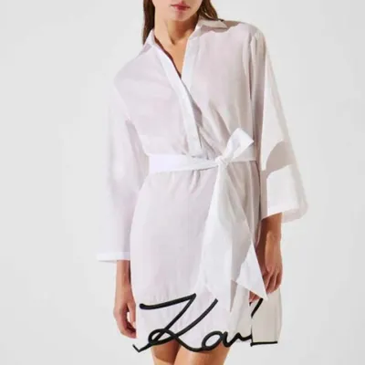 Productafbeelding van KARL LAGERFELD DNA SIGNATURE BEACH D, wit
