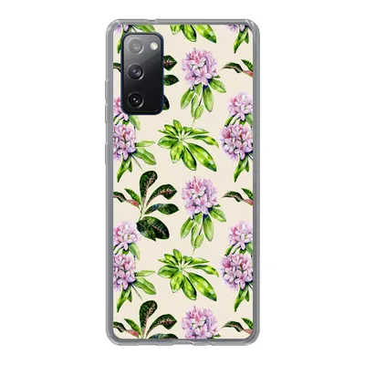 Produktbild von MuchoWow® Handyhülle Schutzhülle Hülle für Samsung Galaxy S20 FE Hortensien - Pflanzen - Muster Silikon Softcase Handy Hülle - Abdeckung