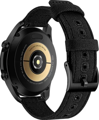 Immagine prodotto di INF Cinturino in tela da 24 mm per Suunto 9 Nero