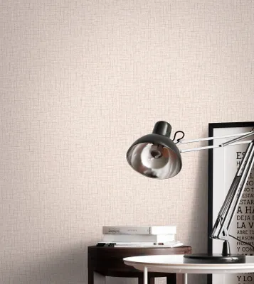 Produktbild von NEWROOM Tapete Tabia Uni 1 Beige Vliestapete - Struktur Textil Germany