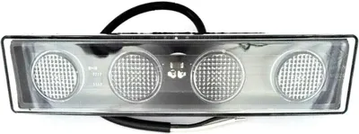 Produktbild von Orange LED Umrissleuchte Begrenzungsleuchte für LKW Anhänger Wohnwagen 12V 24V mit Kabel