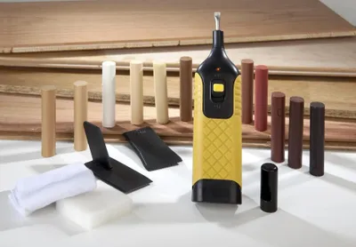 Produktbild von Laminat Reparatur Set Parkett Parkettreparaturset 21 tlg. incl. Batterien