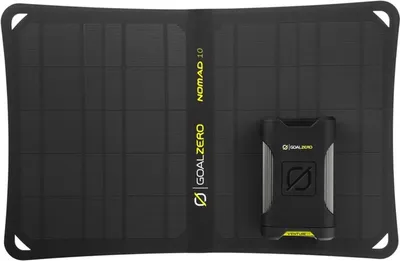 Immagine prodotto di Goal Zero Venture 35 Powerbank / Nomad 10 Kit solare a pannelli solari