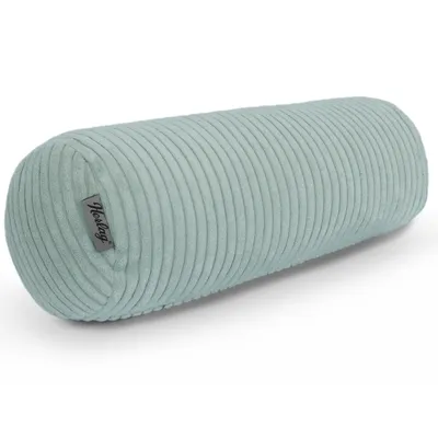 Produktbild von Herlag Kissenrolle ELLA 40x15 cm – kompakte Nackenrolle, Knierolle & Reisekissen, Salbei