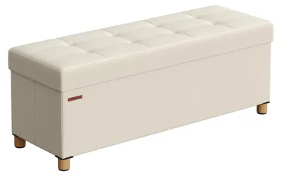 Obrázok produktu pre SONGMICS Sedacia stolička s úložným priestorom, 38 x 110 x 40 cm, nosnosť do 300 kg