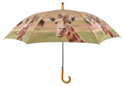 Image de Parapluie "Out of Africa" - Girafe - D 120 x H 95 cm