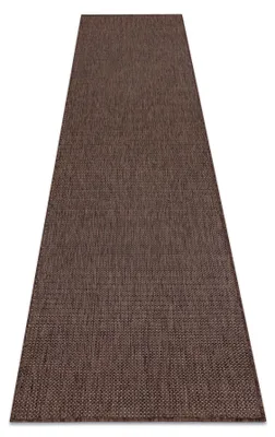 Produktbild von Teppich, Läufer SISAL SION A5165A Melange flach gewebt braun braun 80x300 cm