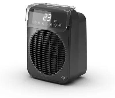 Immagine prodotto di Olimpia Splendid Riscaldatore Elettrico 2000W Ventilatore Nero Timer Telecomando 60m³