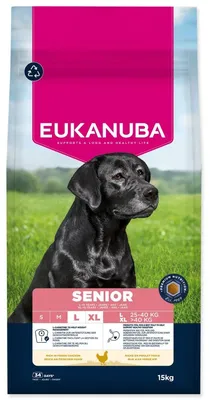 Image de EUKANUBA Aliment Senior Large au poulet frais 15 kg
