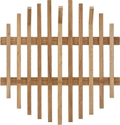 Zdjęcie produktu dla Garderobenpaneel >BANTRY< in holzfarben - 58x60x11x60 (BxHxTxD)