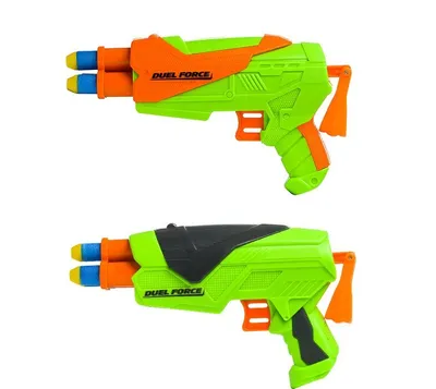 Obrázek produktu pro BuzzBee dětská pistole Long Distance darts Dual Force