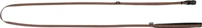 Zdjęcie produktu dla Smycz taśmowa GoLeyGo z adapterem, brązowa, 10mm x 140-200cm, roz. S, max. 15kg, Kerbl