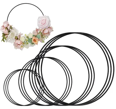 Productafbeelding van Set van 12 Metalen Ringen voor Creatief Knutselen