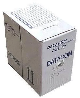 Productafbeelding van DATACOM UTP flex, Cat5e, LSOH, grijs, 305 meter, kabel