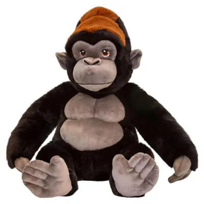 Immagine prodotto di Keel Toys - Peluche gorilla - Scimmia ecologica 45 cm - Giocattolo sostenibile