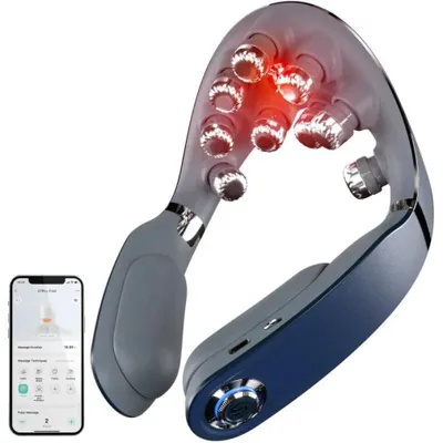 Produktbild von SKG G7 Pro-Fold, Kompressionsmassage, Vibration massage, Hals/Nacken, Blau, Kunststoff, Tasten, Akku