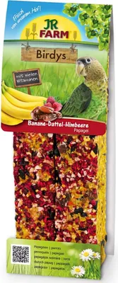 Immagine prodotto di JR Farm Parrot Banana Date Raspberry 2 pz.