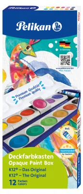 Obrázok produktu pre Pelikan Farby wodne 12 kolorów