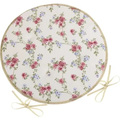 Produktbild von DITA rundes Sitzkissen - Durchmesser 40 cm - Creme,Pink,Beige