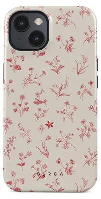 A phone case with a floral pattern.