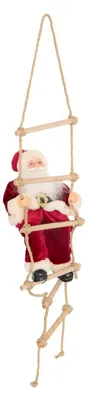 Produktbild von Weihnachtsmann mit Leiter, H. 50 cm