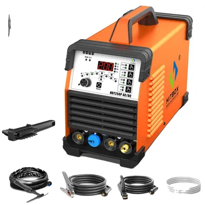Productafbeelding van WIG-lasser, 6-in-1 veelzijdigheid, digitale pulsbesturing, HBT250P, 220V