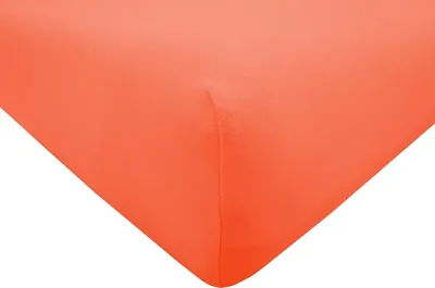 Produktbild von Massageliegenbezug Doppel-Jersey : Farbe - Orange, Größe - 65-70x195-200 cm