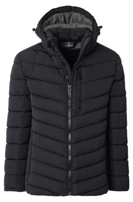 Produktbild von CASAMODA Herren Steppjacke SPORTSWEAR Kapuze Schwarz XXL