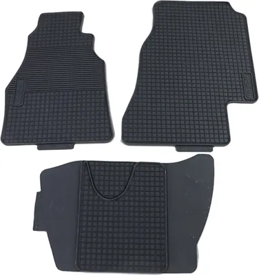Produktbild von Premium Gummi Fußmatten Set 4-teilig Schwarz für Mercedes Sprinter 95-06