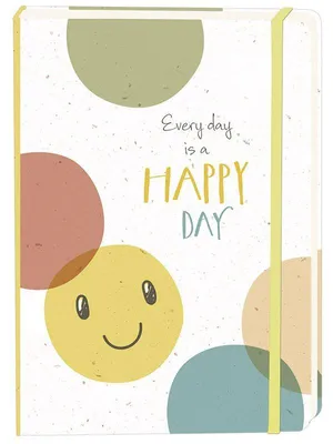 Immagine prodotto di Ufficio - Taccuino Smiley Happy Day A5 a righe 92 pagine sc