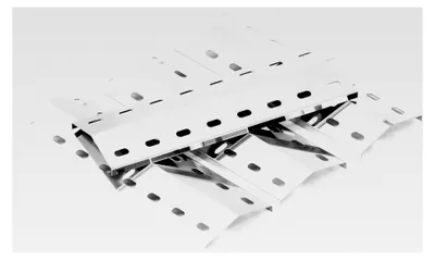 Produktbild von Edelstahl Universal Brennerabdeckung 36,5 x 12 cm für verschiedene Grillmodelle, 4 Stück
