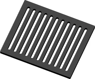 Produktbild von Kaminrost / Ascherost 270x227x10mm passend für Olsberg**