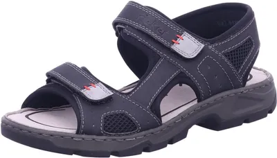 Immagine prodotto di Rieker sandalo da uomo per uso universale 26156, misura:44 EU, colore:Nero