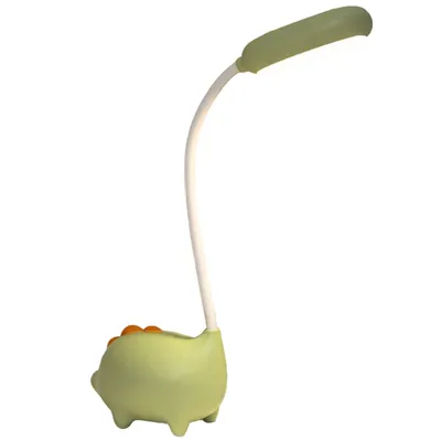 Produktbild von Wiederaufladbare Schreibtischlampe Kinder, Lese- & Klemmleuchte, dimmbar, USB, Nachttischlampe für Lesen, Grün