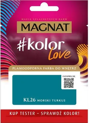 Obrázek produktu pro Magnat #kolorLove TEST KL26 Sea turquoise 25ML