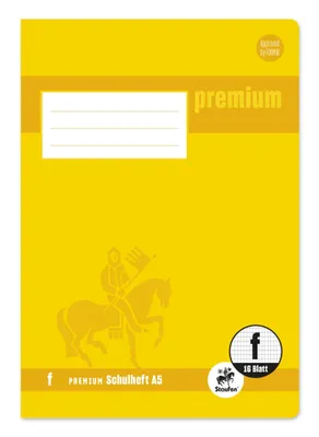 Obrázek produktu pro Staufen® 734010311 Cvičebnice Premium Lineature 8f zdrsněná bez okraje
