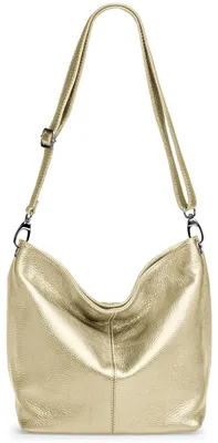 Produktbild von Caspar Klassisch Elegante Leder Handtasche Damen Tasche mit verstellbarem Schult